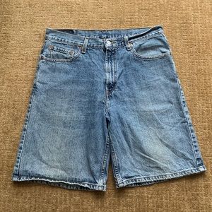 Men’s Levi’s 550 Relaxed Fit Blue Jean Shorts